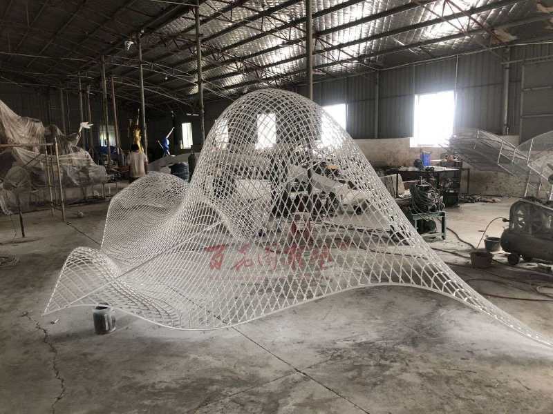 新中式不銹鋼雕塑 新中式不銹鋼雕塑